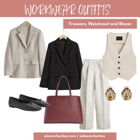 Workwear outfit: trousers, waistcoat and blazer 
Petite style
Black blazer outfit 
Office outfit 


#LTKstyletip #LTKover40 #LTKworkwear