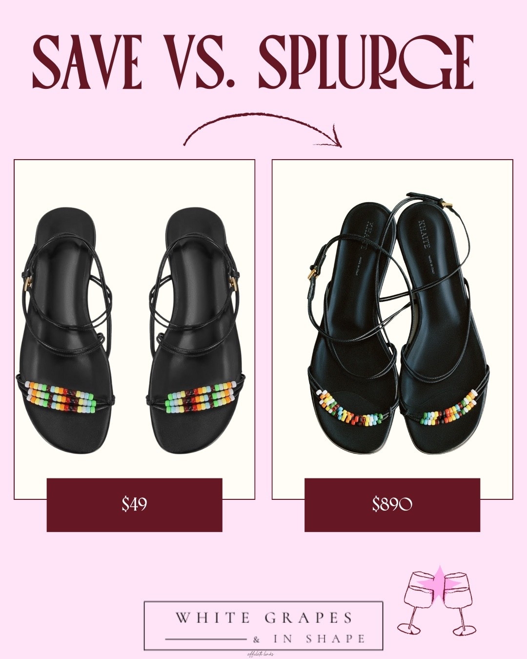 Save VS Splurge 

Khaite sandal dupe 
Summer sandals 

#LTKFindsUnder50 #LTKShoeCrush #LTKSummerEdit