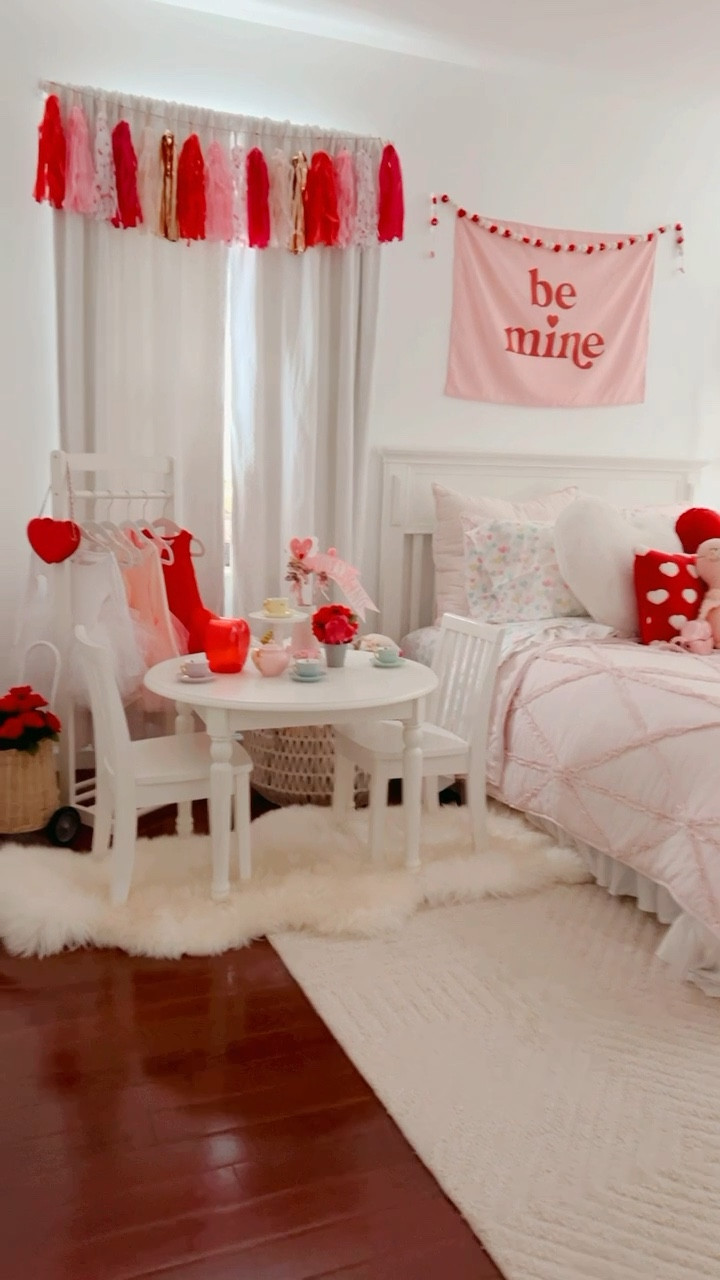 ✨Valentine’s Day Girl Bedroom Decor✨

Home decor 
Holiday decor
Valentine’s Day decor 
Galentines Day decor 
Kids birthday party ideas
Party styling 
Party planning 
Party decor
Party essentials 
Cuddle and kind dolls
Basket
Bedroom comforter 
Blush rug
Decor pillow 
Hearts bedding sheets
Twin bed
Cotton Rope Laundry Basket
Tea party porcelain set
Tea party decor
Kids table
Pottery Barn Kids
Kids bedding
Kids birthday gift ideas
Girl birthday gift guide
Valentines Day banner
Be mine
Hunny Prints
Felt garland
Etsy finds 
Etsy home 

#LTKGifts #LTKGiftGuide  #LTKHoliday #LTKCyberweek #LTKHoliday #liketkit #LTKfindsunder50 #LTKfindsunder100 #LTKbaby #LTKfamily #LTKSeasonal #LTKparties #LTKbump #LTKBeMine #LTKhome

#LTKkids #LTKstyletip