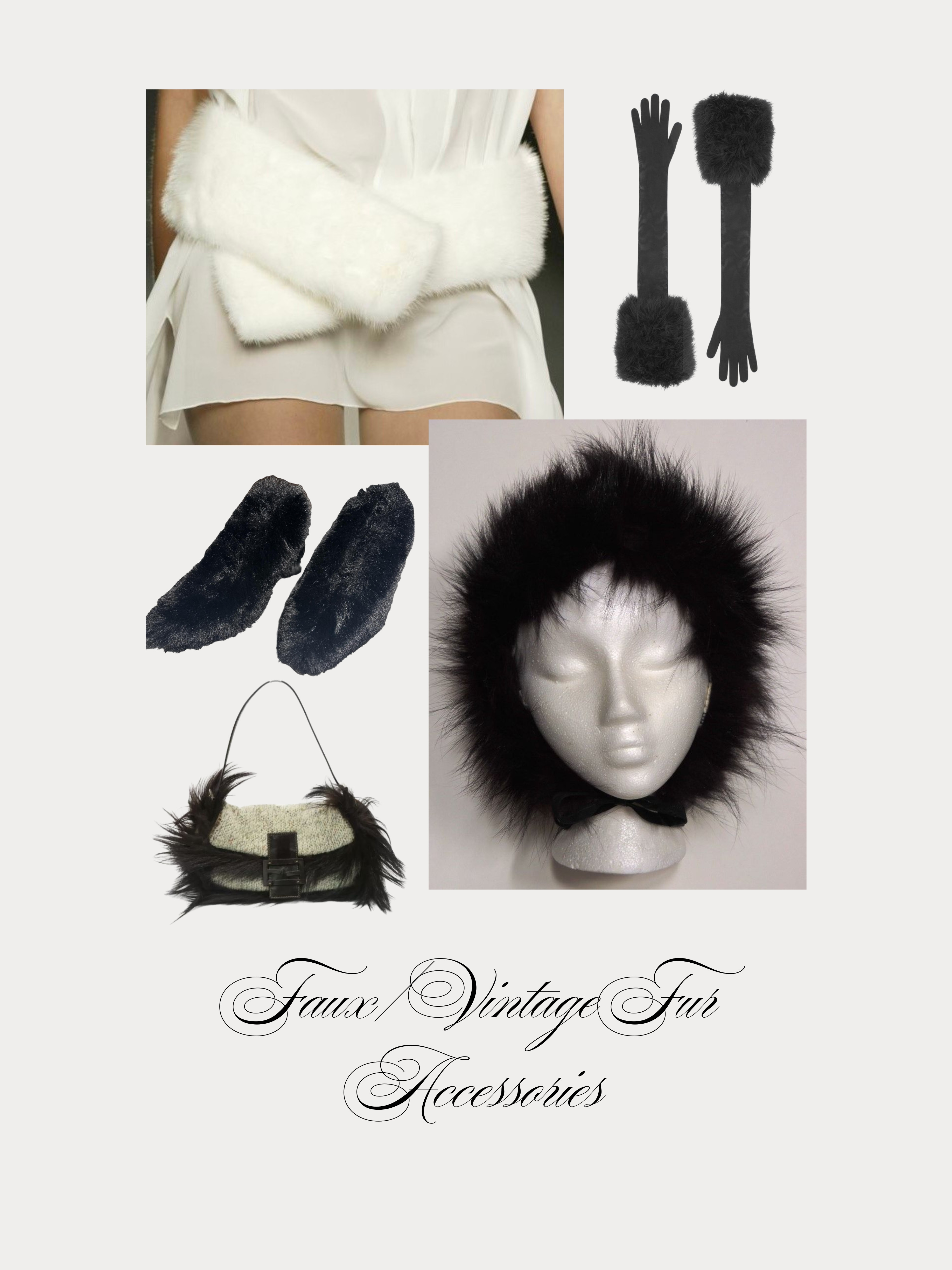 faux/vintage fur accessories 

#LTKwinter #LTKstyletip