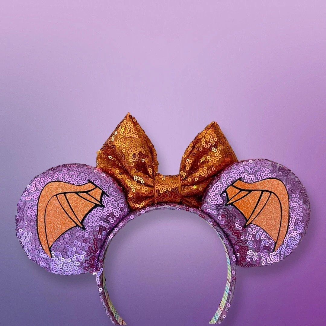 Epcot Figment Inspired Mouse Ears - Etsy | Etsy (US)