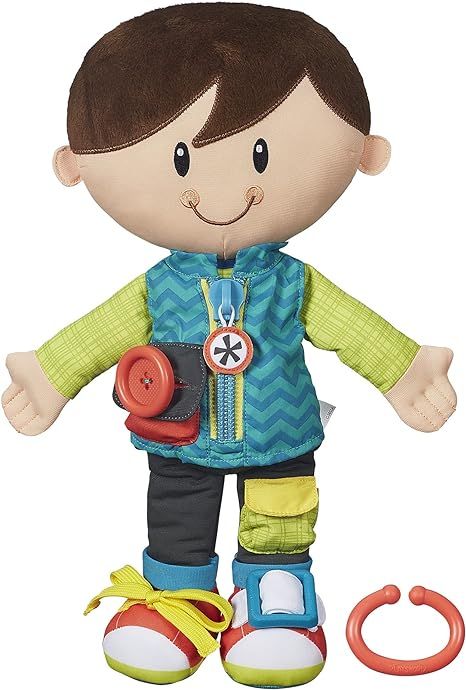 Playskool Dressy Kids Boy Activity Plush Stuffed Doll Toy for Kids and Preschoolers 2 Years and U... | Amazon (US)