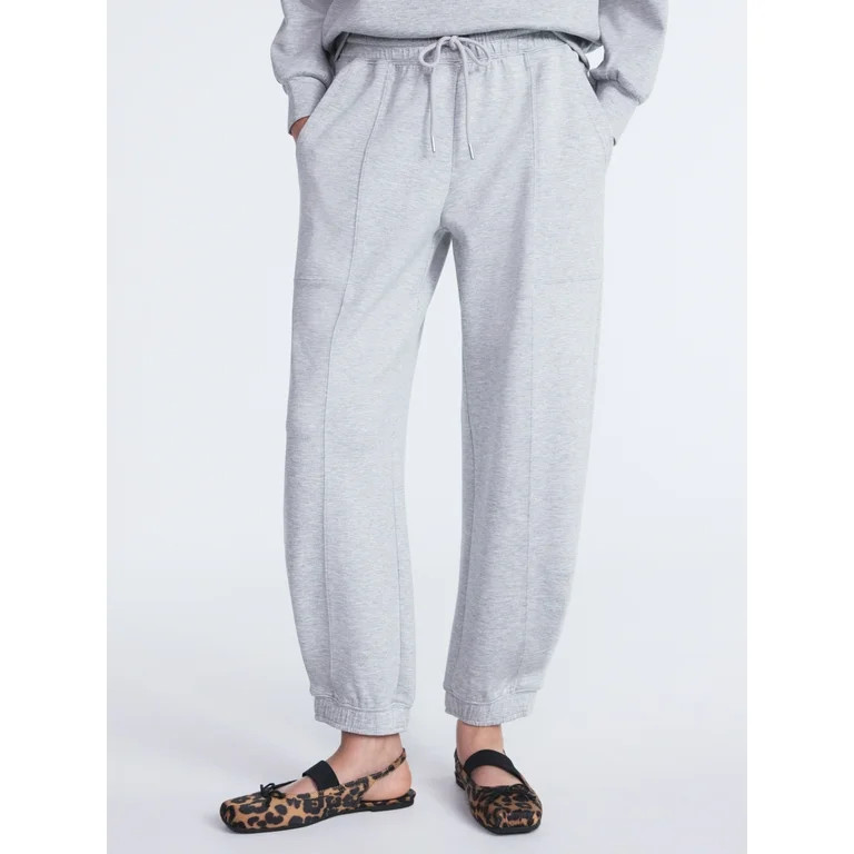 Scoop Women's and Women's Plus New Scubaknit Barrel Pants, Sizes XS-4X | Walmart (US)