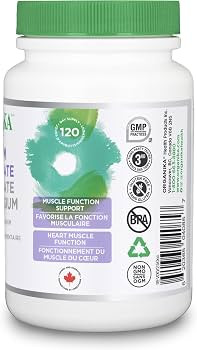 Organika Magnesium Bisglycinate - 200mg, High Absorption, Muscle Recovery, Heart Support, 120vcap... | Amazon (CA)