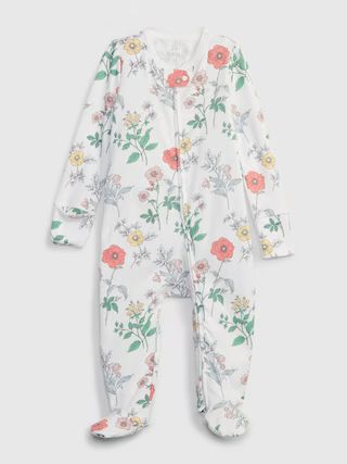 Baby 100% Organic Cotton Rib One-Piece | Gap (US)