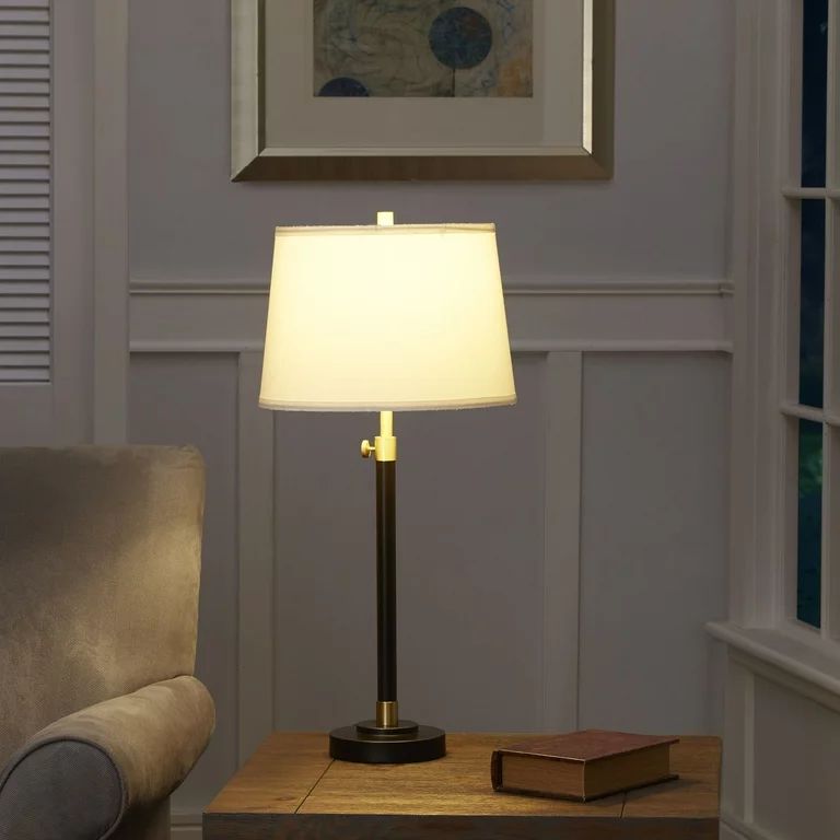 Better Homes & Gardens Metal Adjustable Table Lamp | Walmart (US)