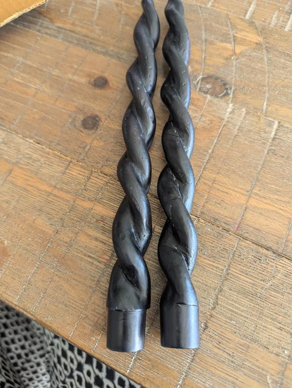 Twisted Taper Candles, Set of 2 | Anthropologie (US)