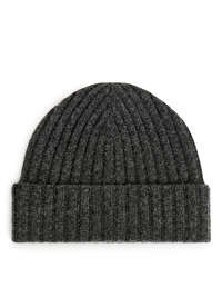 Ribbed Merino-Blend Beanie | Arket UK