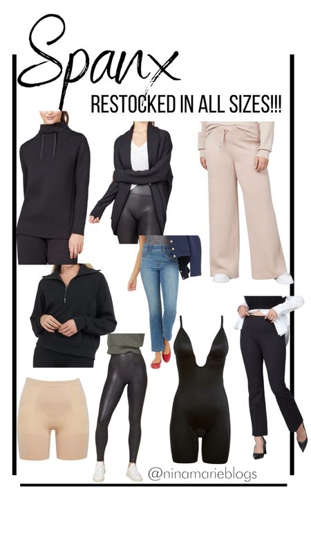 #spanx
#leggings
#fauxleather
#loungewear
#fall
#holiday
#gifts 
#giftguide

#LTKSeasonal #LTKworkwear #LTKHoliday