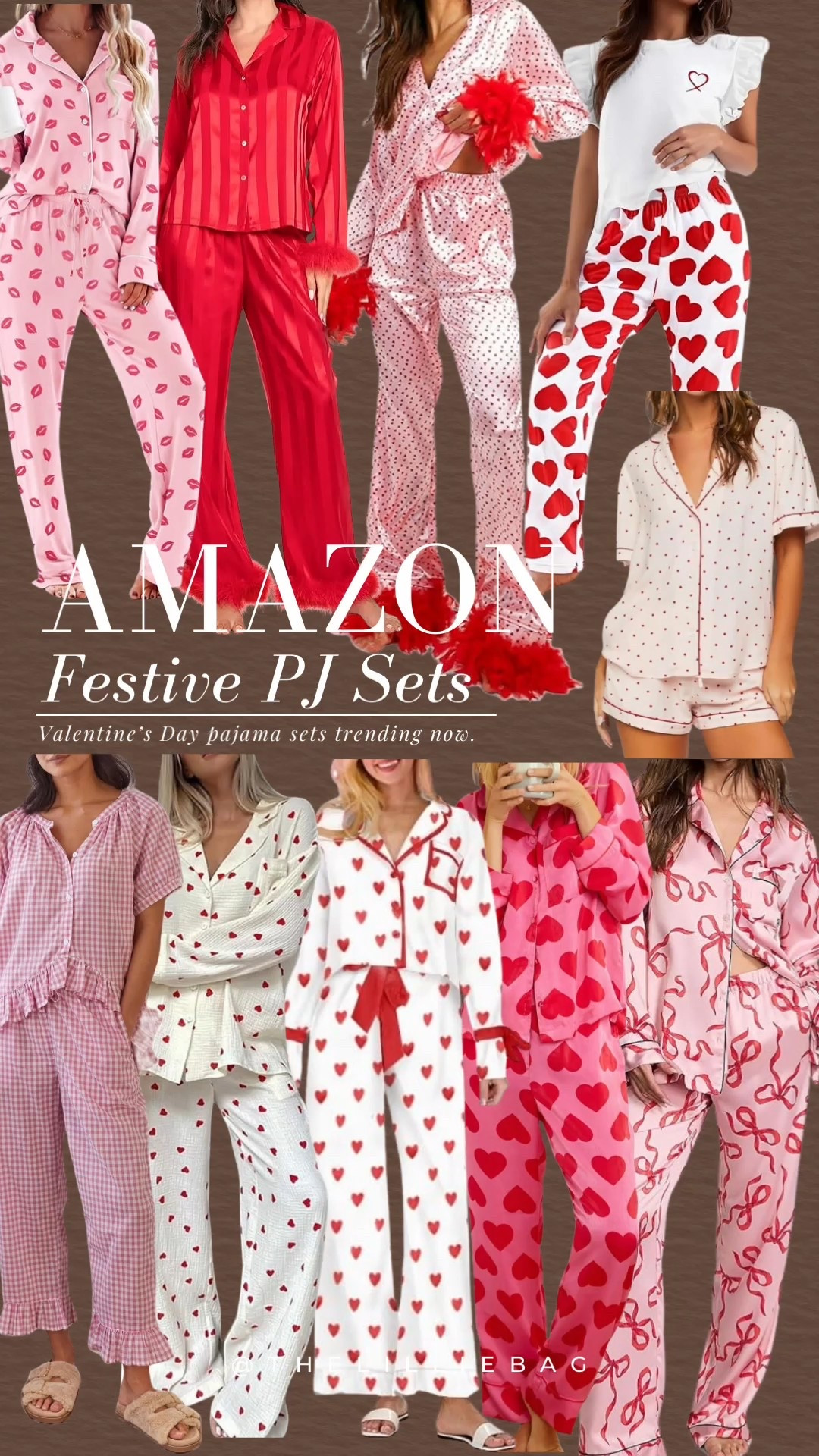  Valentine’s Day Amazon pajama sets! 

Valentine’s Day. Pajamas  

#LTKSeasonal #LTKFindsUnder50