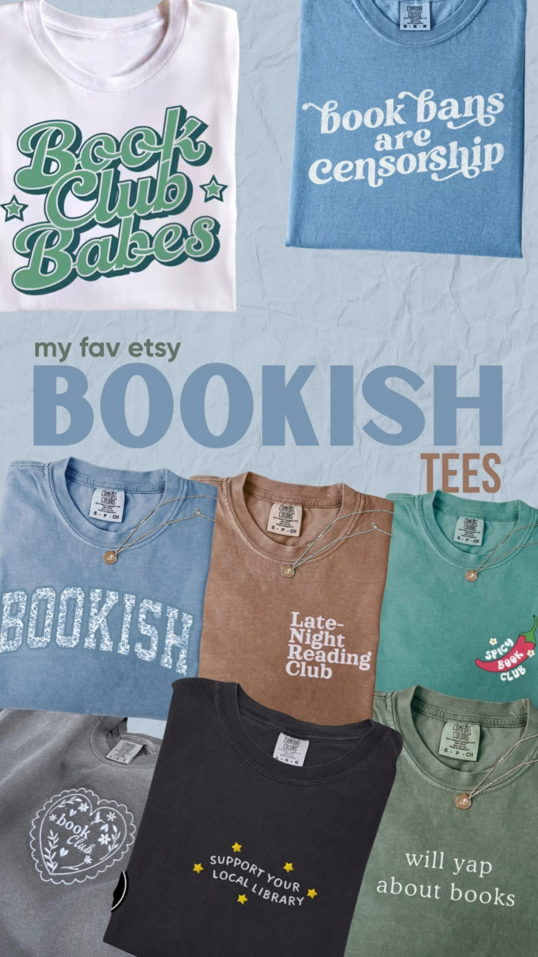 my favorite Etsy #bookish tees 📚

#LTKFindsUnder50 #LTKStyleTip #LTKSummerEdit
