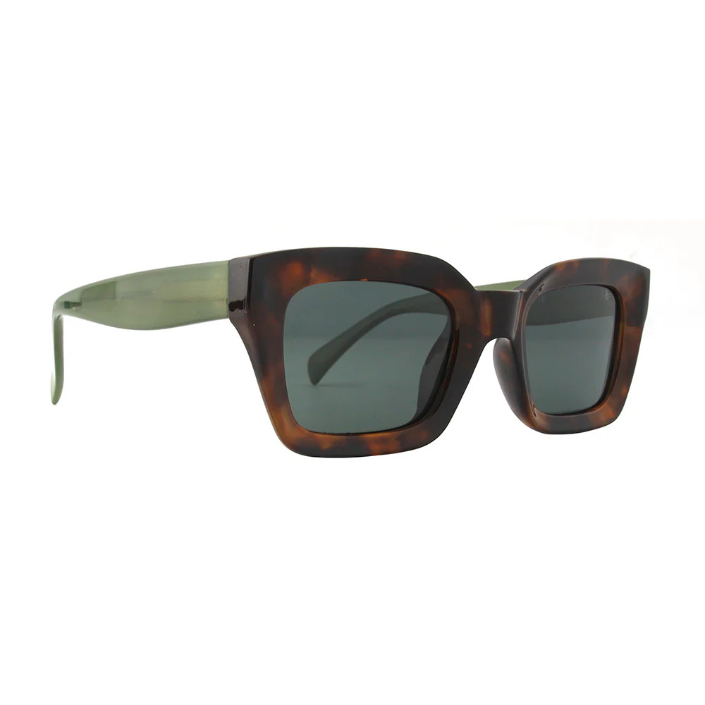DELPHI | Tortoise | Transparent Green | Smokey Lens | Ryan Simkhai Eyeshop