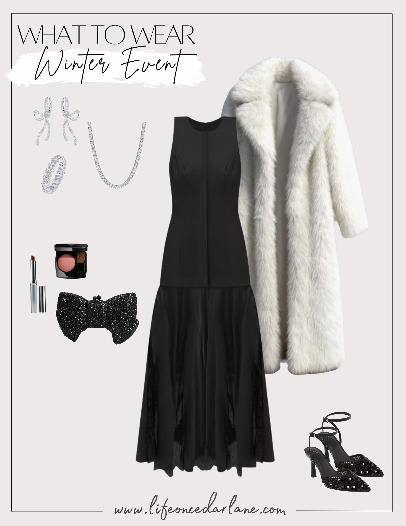 Winter event- this gorgeous black dress is perfect for an upcoming holiday party, wedding, or your next event!

#winteroutfit #winterwedding

#LTKWedding #LTKHoliday #LTKOver40
