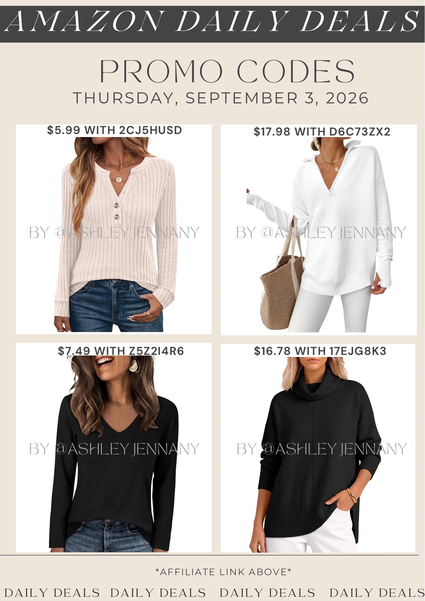 Amazon deals

#LTKMidsize #LTKSaleAlert #LTKSeasonal