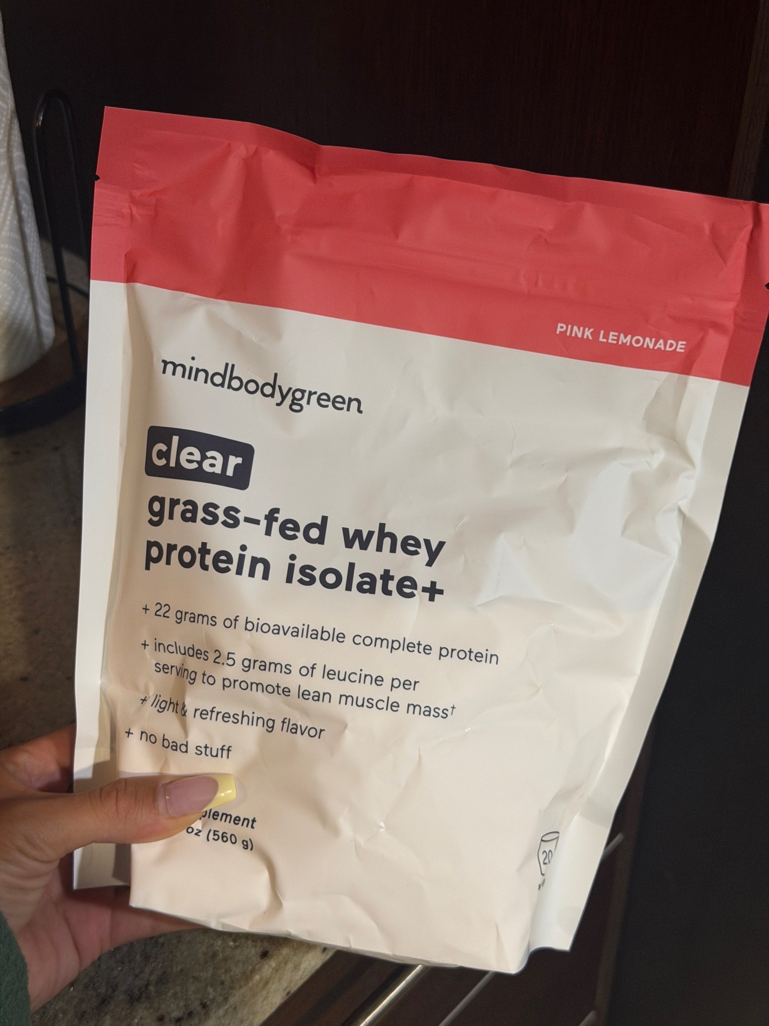 Grass fed clear protein???😍