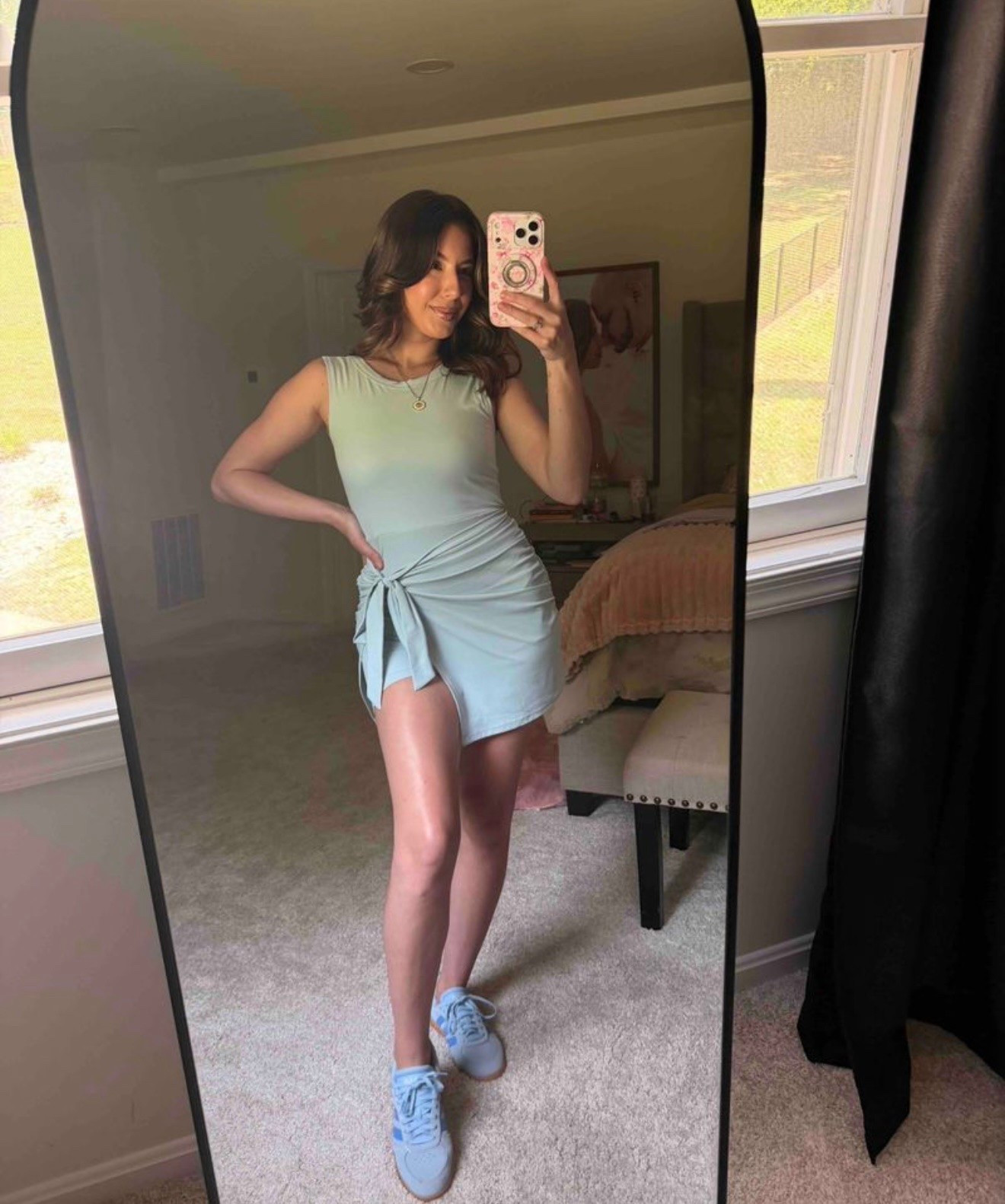 Summer Bodycon Skort 🩵

#LTKgrwm #LTKootd #LTKmomlife