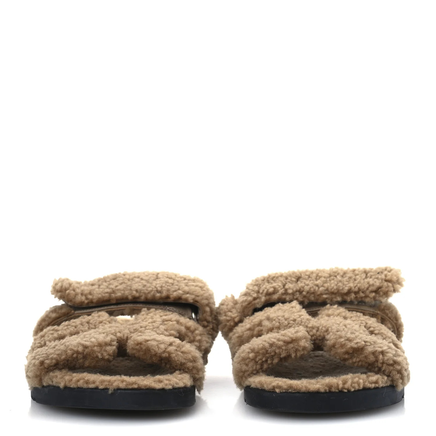 Woolskin Womens Chypre Sandals 38 Beige Argile | FASHIONPHILE (US)