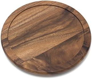 Lipper International Acacia Wood 10" Kitchen Turntable | Amazon (US)
