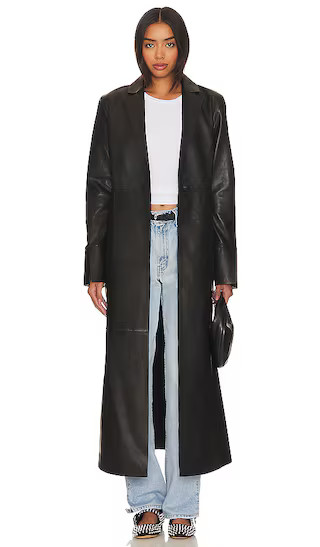 Evanna Coat in Black | Revolve Clothing (Global)