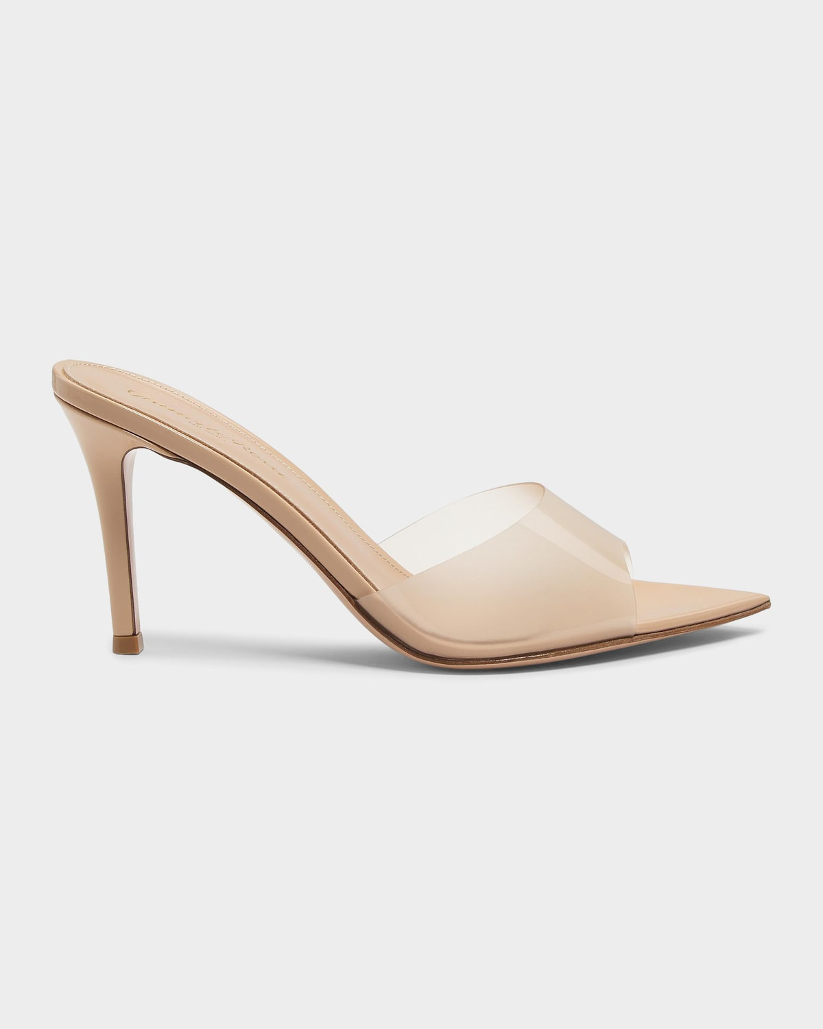 Elle Transparent Mule Sandals | Neiman Marcus