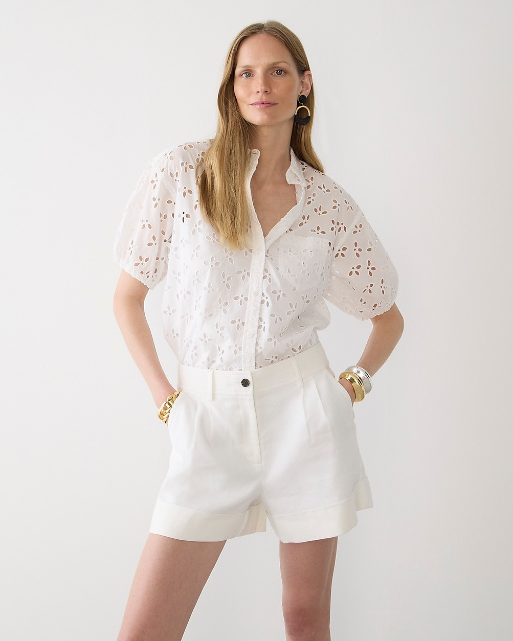 Remi short in stretch linen blend | J. Crew US
