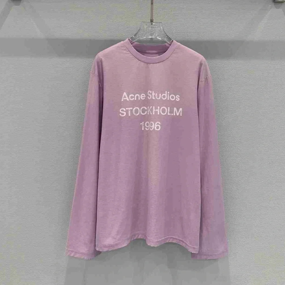 Acne Stuidios Purple Long-Sleeve T-Shirt | Poshmark