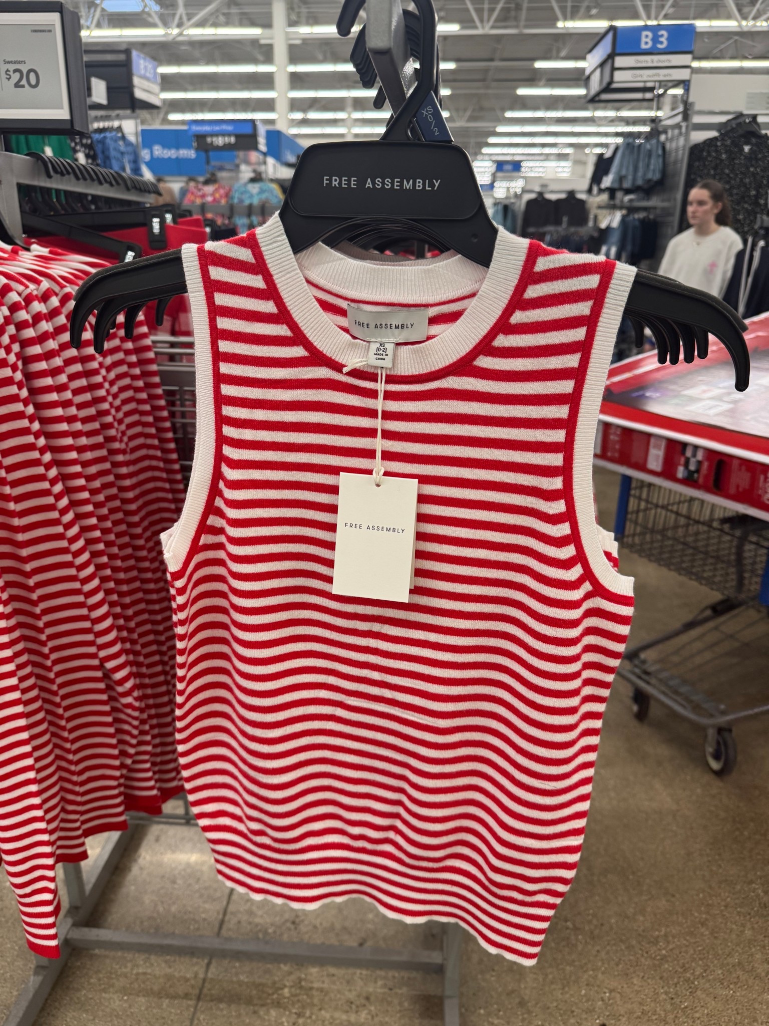 Walmart Free Assembly Women's Cozy Yarn Sleeveless Sweater Shell, Sizes XS-XXL

#LTKFindsUnder50 #LTKSeasonal #LTKWorkwear