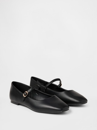 Vegan Leather Mary Jane Flats | Gap (US)