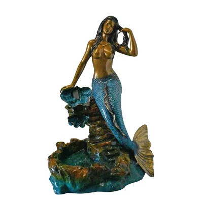 Beautiful Large Mermaid Fountain | Wayfair North America