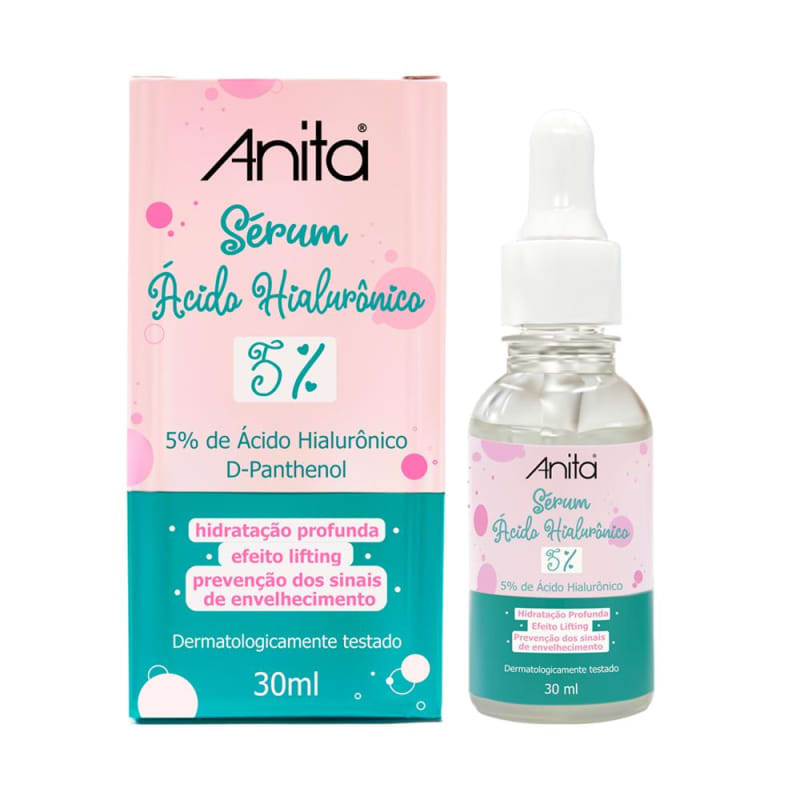 Anita Ácido Hialurônico 5%
        
            
                 - Sérum Facial 30ml | Beleza Na Web (BR)