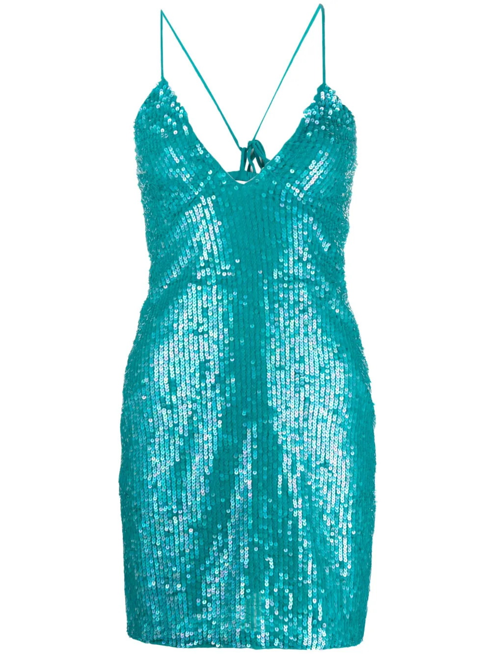 Gleam sequinned mini dress | Farfetch Global