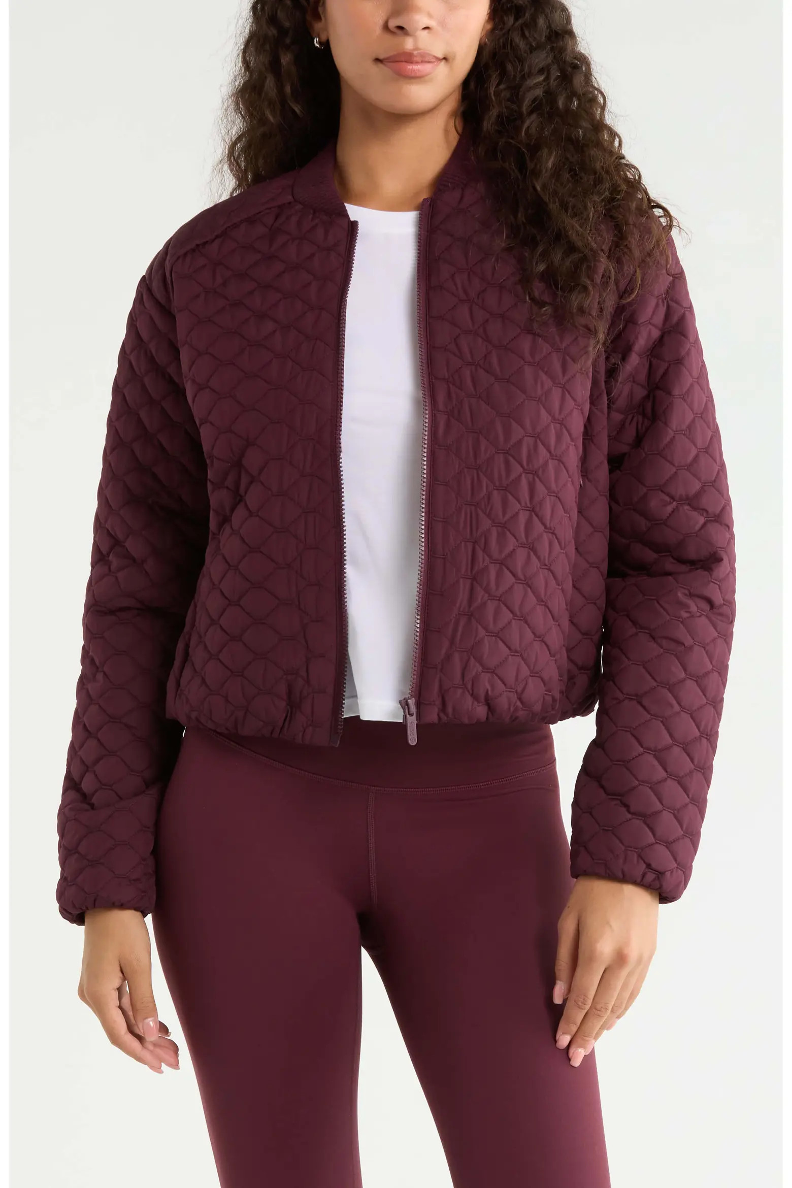 Zella Ember Quilted Jacket (Women) | Nordstrom | Nordstrom