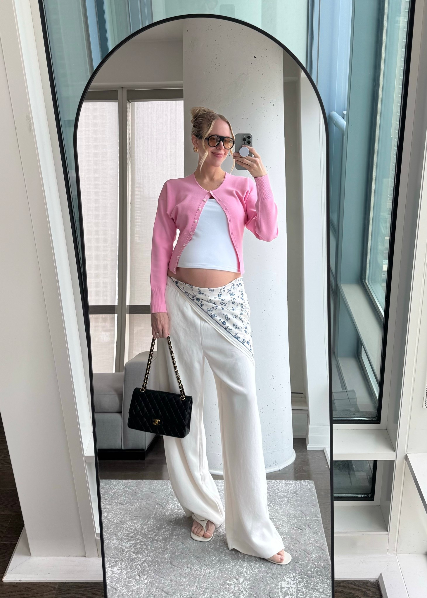 cardigan and pants sized up to medium for pregnancy 🌸

#LTKstyletip #LTKmaternity