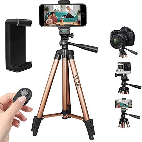 Tripod for Cell Phone and Camera, PEYOU 50 inch Extendable Tripod Stand with Universal Phone Moun... | Amazon (CA)