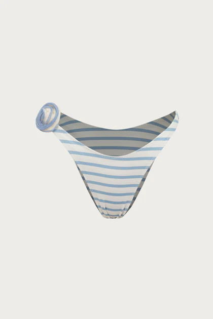 Rose 90s Bottom (Blue Stripe) | SAME