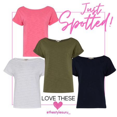 Picked up this T-shirt in green and definitely recommend… off now to pick up 3 more colours for my summer wardrobe 💃💕☀️🔥 they come in ivory, black, navy, olive, light and dark pink, turquoise and cobalt blue. 100% great purchase to help you create a cohesive capsule wardrobe👌🏽
Check out my Instagram, TikTok and Facebook pages @thestylesuru to see how I styled it😘

#LTKFind #LTKunder50 #LTKstyletip