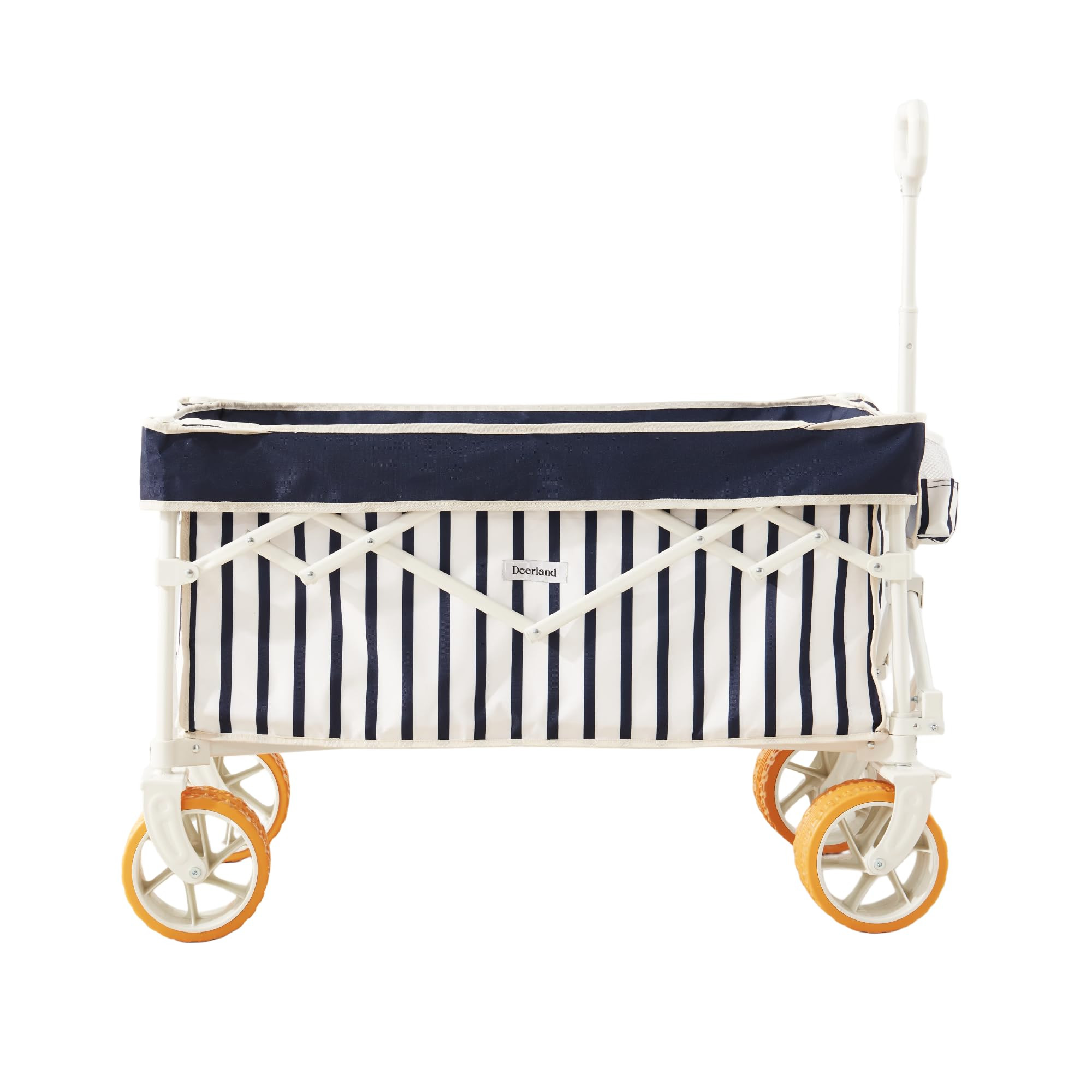 Beach Wagon for Sand with 6.7" Fat Tires, Foldable Beach Cart for Beach & Camping, Large Capacity... | Amazon (US)