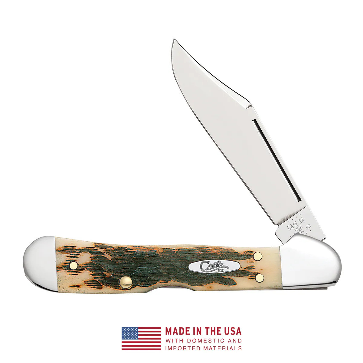 Case Cutlery 2.72-in Stainless Steel Clip Pocket Knife | FI00133 | Lowe's