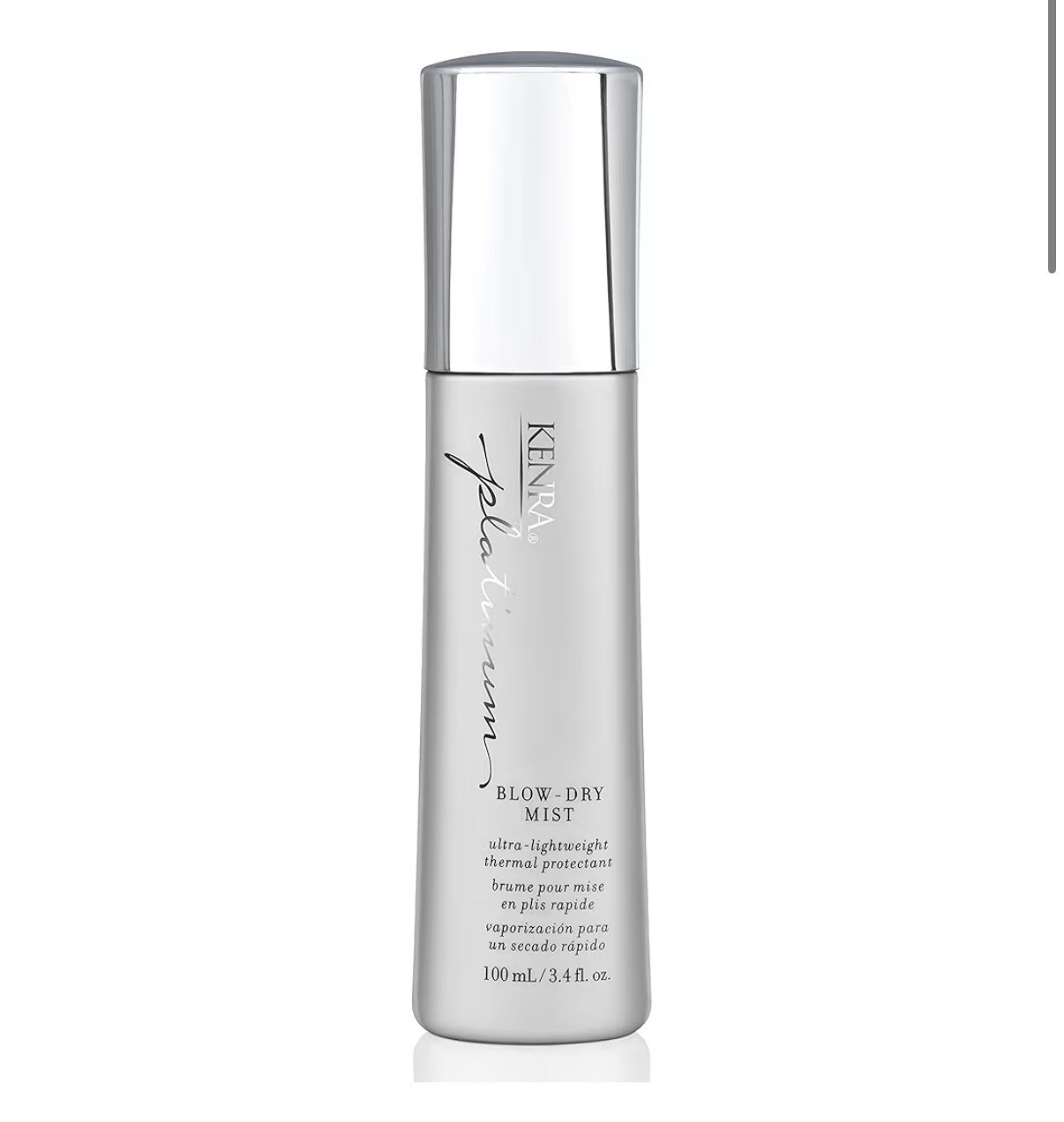 If your hair takes forever to dry- I swear by this! A little goes a long ways and speeds up dry time significantly 