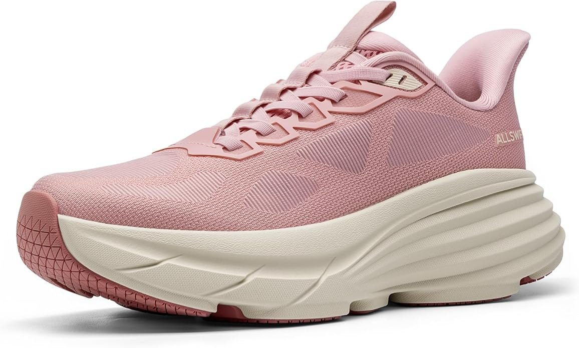 ALLSWIFIT Women's Slip On Walking Shoes Hands-Free Cushion Running Tennis Non-Slip Comfortable Gy... | Amazon (US)