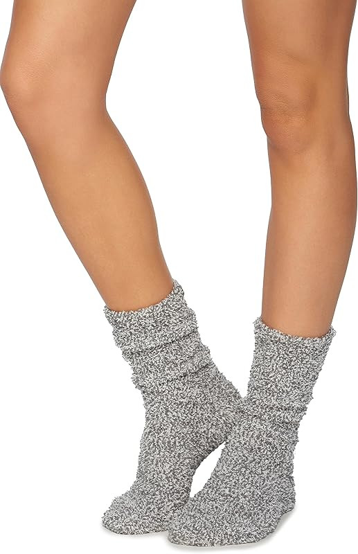 Barefoot Dreams THE COZYCHIC HEATHERED WOMEN'S SOCKS | Amazon (US)