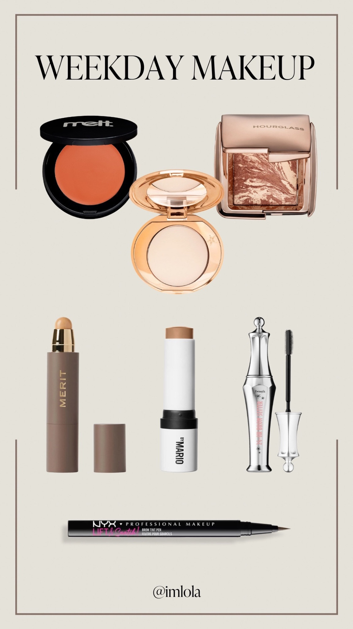 My simple, everyday weekday makeup routine! Using Makeup by Mario, Merit, Benefit, Charlotte Tilbury & more!

#LTKstyletip #LTKGiftGuide #LTKbeauty