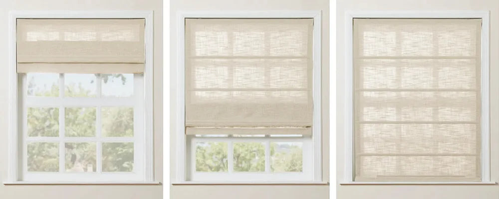 Motorized Roman Shade Cordless | TWOPAGES