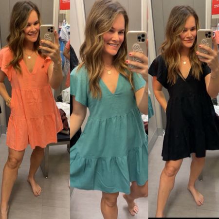 . So glad target brought back these versatile dresses and added new colors. On sale for $20 I go down to a xs. Love that you can dress them up or casual with sneaks, have pockets and super cozy ✨ 
.
#target #targetstyle #targetfinds #targetfashion #sharemytargetstyle #dresses #casualdress 

#LTKsalealert #LTKstyletip #LTKfindsunder50