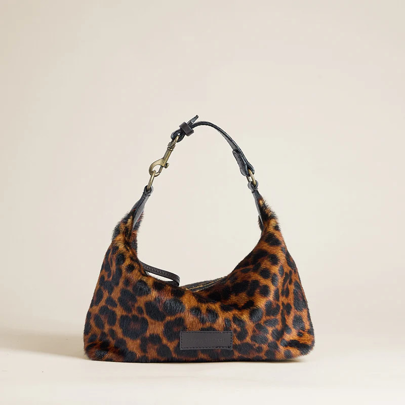 Small Maurice Hobo w/ Convertible Handle - New Leopard | Parker Thatch