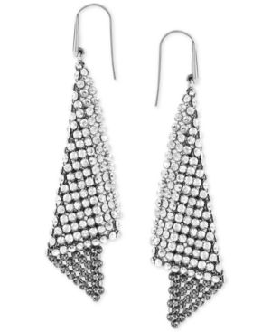 Swarovski Earrings, Crystal Fan Earrings | Macys (US)