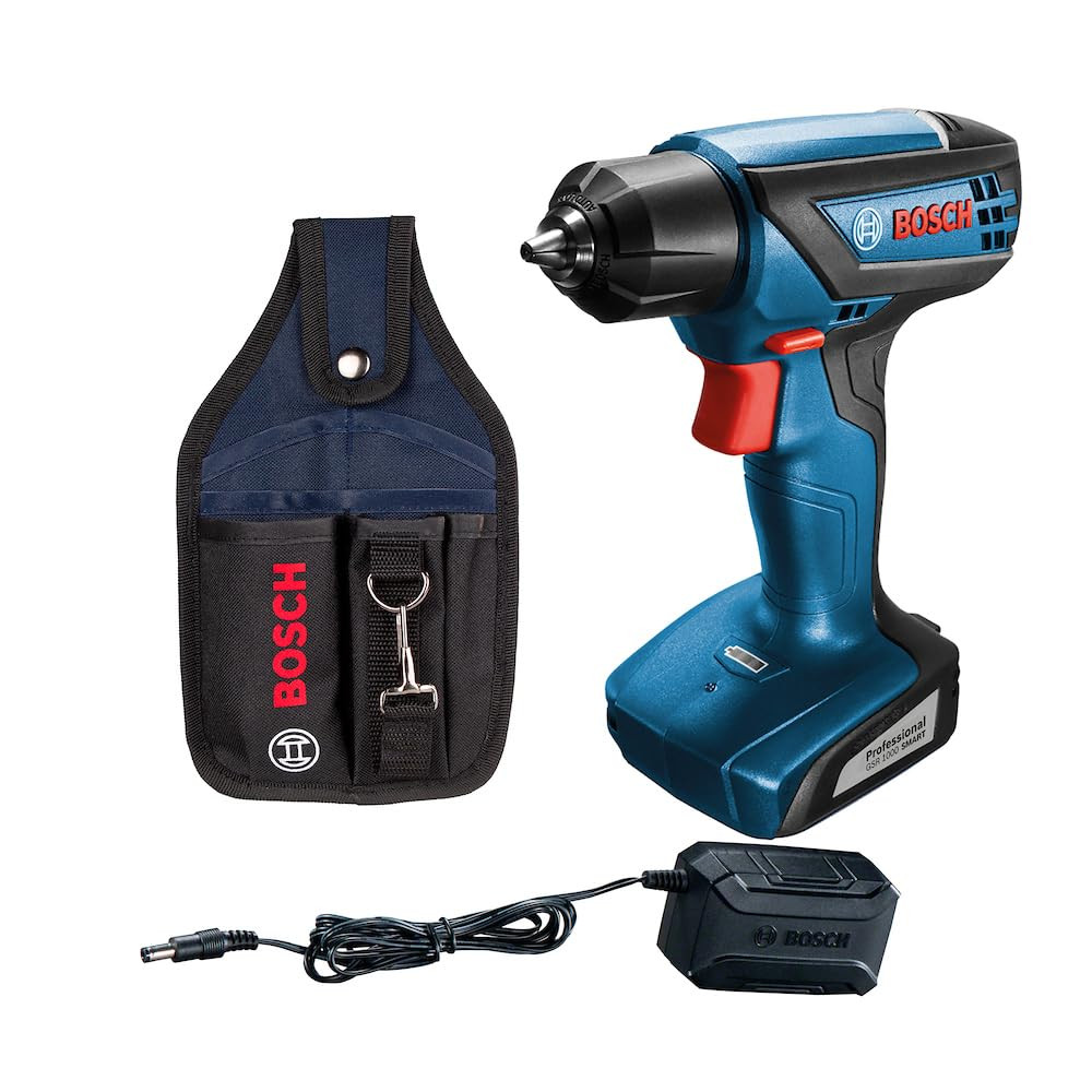 Parafusadeira Furadeira Bosch GSR 1000 Smart 12V com cinto para ferramenta | Amazon (BR)