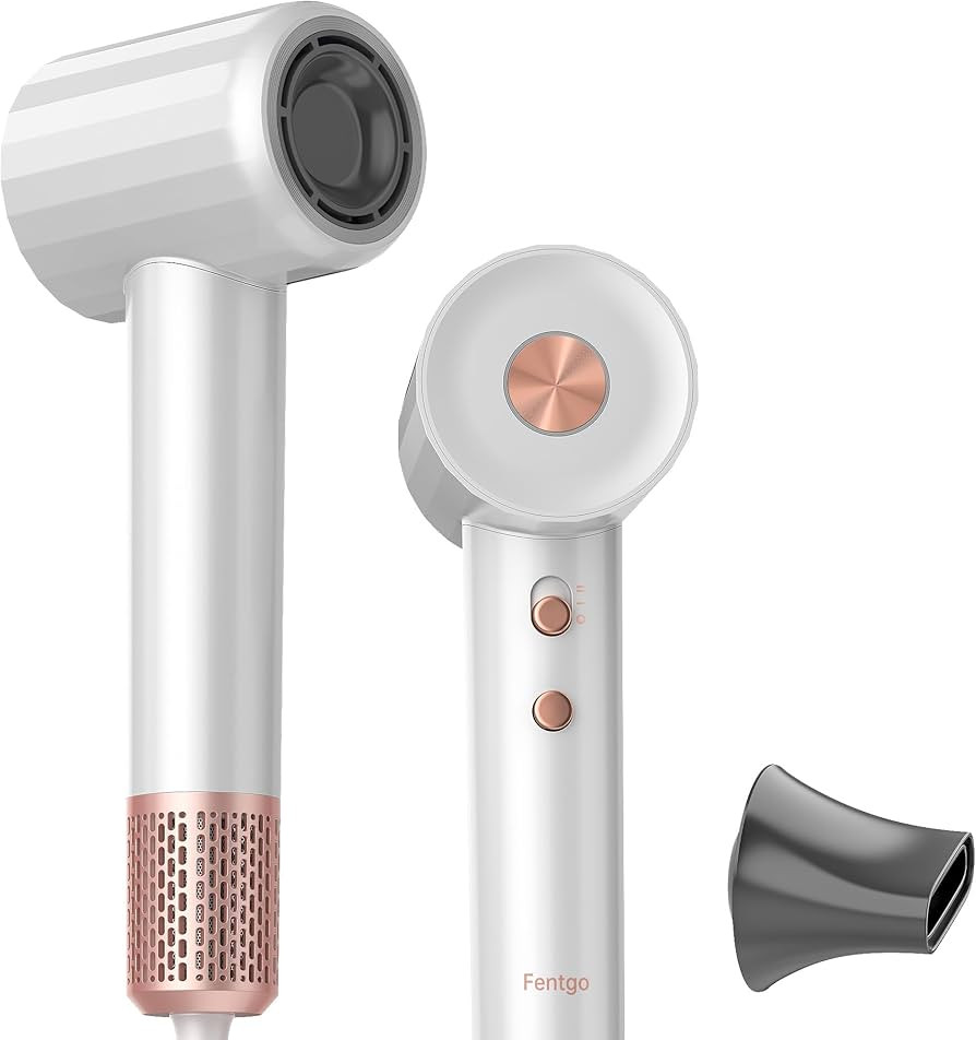 Ionic Hair Dryer, Fentgo Professional High Speed Blow Dryer with Brushless Motor for Fast Drying,... | Amazon (US)