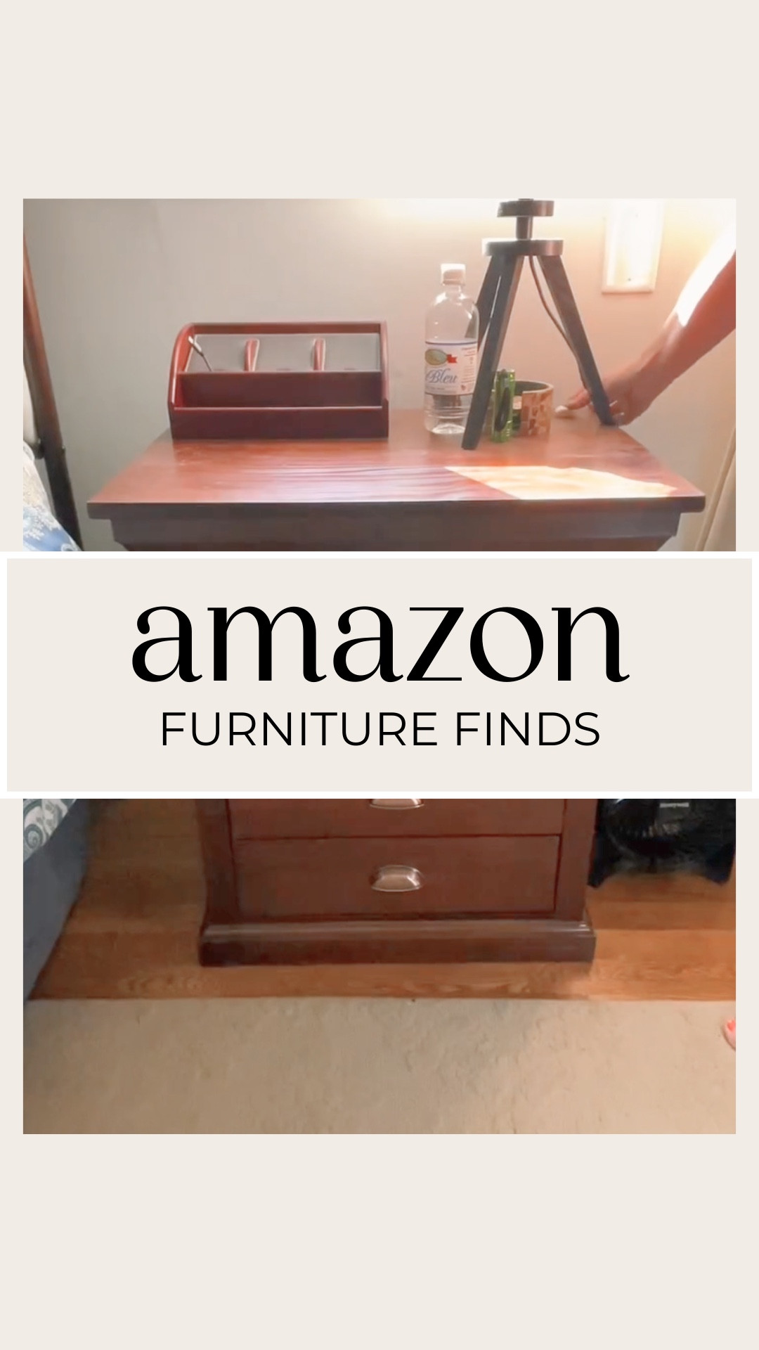 I purchased this set of nightstands 2 years ago and I have ZERO regrets! Knowing my family is safe with easy access to my protection, but inaccessible to my kids helps me sleep better at night. These are solid wood and look completely normal until you use the magnet! 

#2ndamendment #pro2 #safety #protection #armed #secret #furniture #concealment #concealmentfurniture #amazon #amazonfinds #amazonmusthaves #amazonhome #amazonfavorites #instagood #reels #instagramreels #réel #home #homefurniture

#LTKHome #LTKMostLoved #LTKFamily