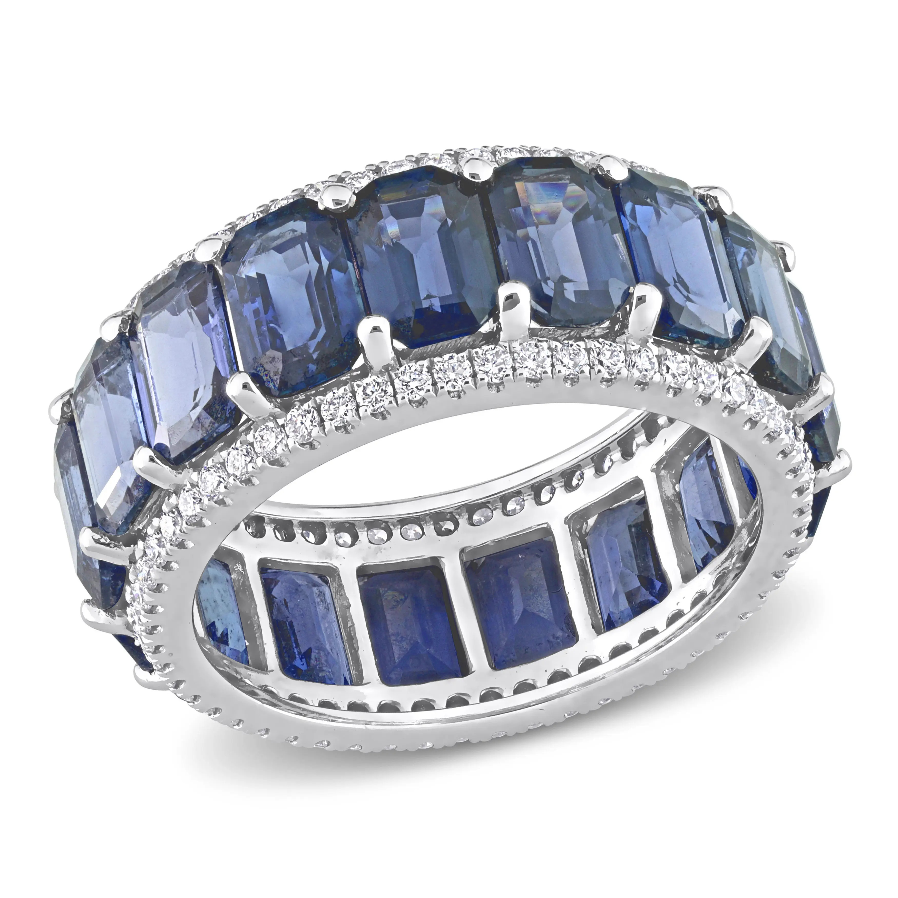 Julianna B. Gemstone & Diamond Eternity Ring 14k (Women) | Nordstrom | Nordstrom